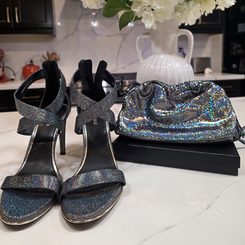 Kenneth Cole Heels and Mansur Gavriel Clutch